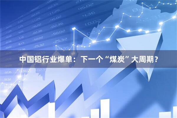 中国铝行业爆单：下一个“煤炭”大周期？