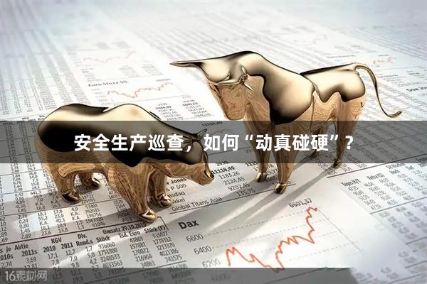 安全生产巡查,如何“动真碰硬”?